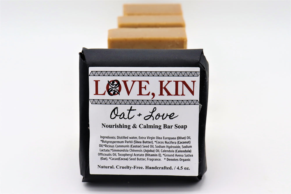 
            
                Load image into Gallery viewer, OAT + LOVE BAR SOAP
            
        